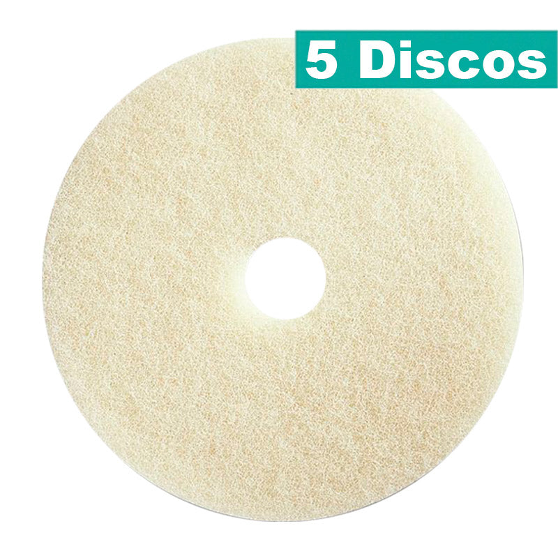 Discos Limpeza de Pavimentos Branco (Acabamento e Polimento)